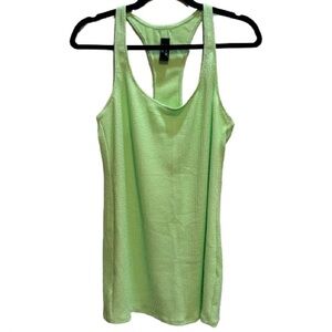 NWT Hurley Textured Beach Mini Racerback Coverup Green Size S